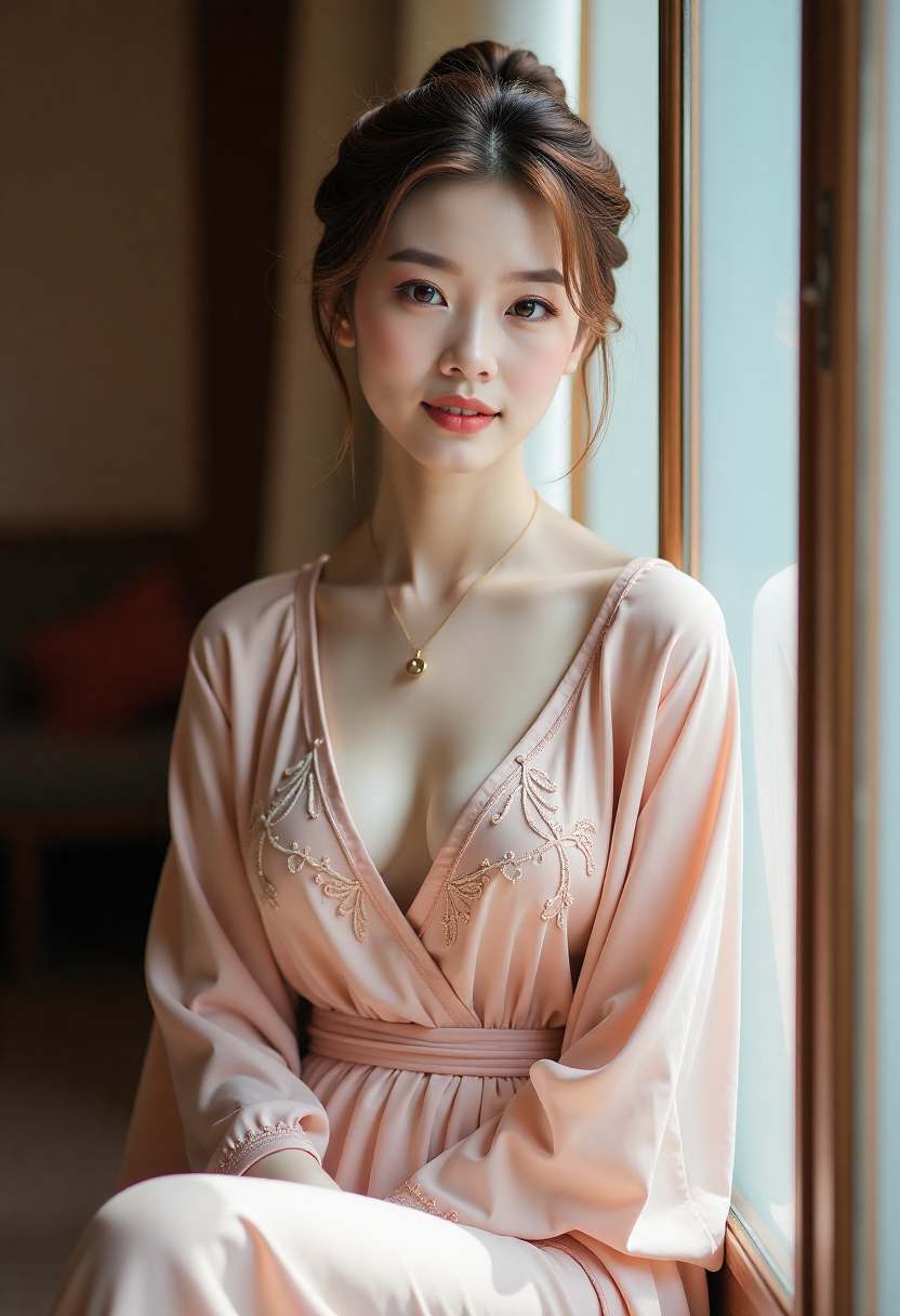 母女散步剧照
